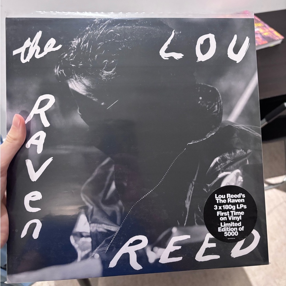 Lou Reed The Raven triple Vinyl Record